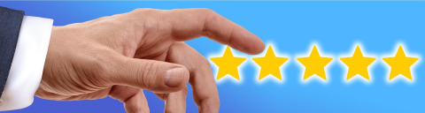 Give our services a five star rating with Google reviews